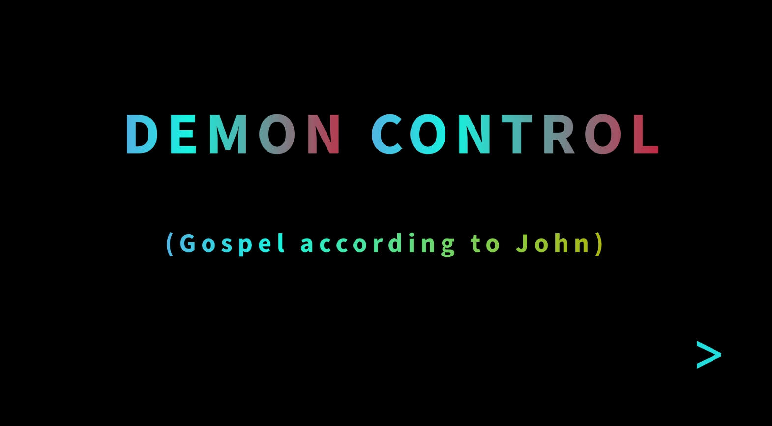 Demon Control (demo)